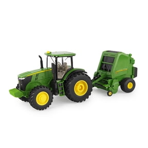 John Deere 1/32 Tractor and Baler Set Toy - LP79389