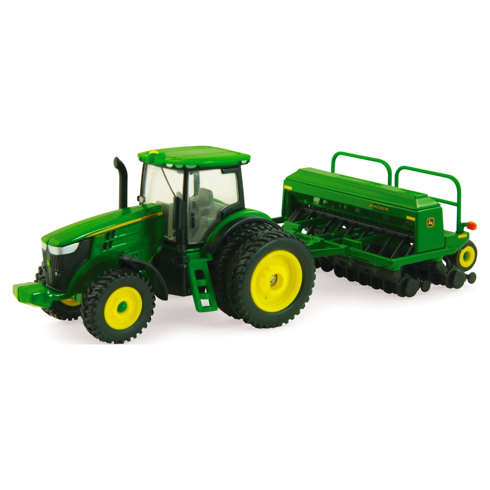 John Deere 1:64 Scale 7215R Tractor with 1590 Grain Drill - Walmart.com