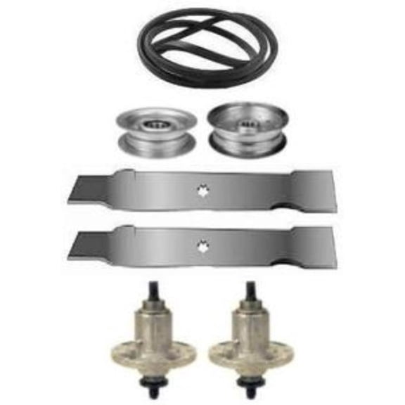 John Deere 100 Series 42" Deck Rebuild Kit With Belt, Blades, Idlers & Spindles