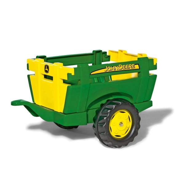 John Deere 122103 Farm Trailer Toy - Green & Yellow