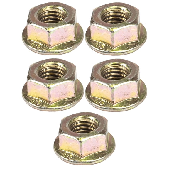John Deere 14M7298 5-Pack M8 Flange Nuts Z950 L100 LT150 L280 X500 X720 Tractors