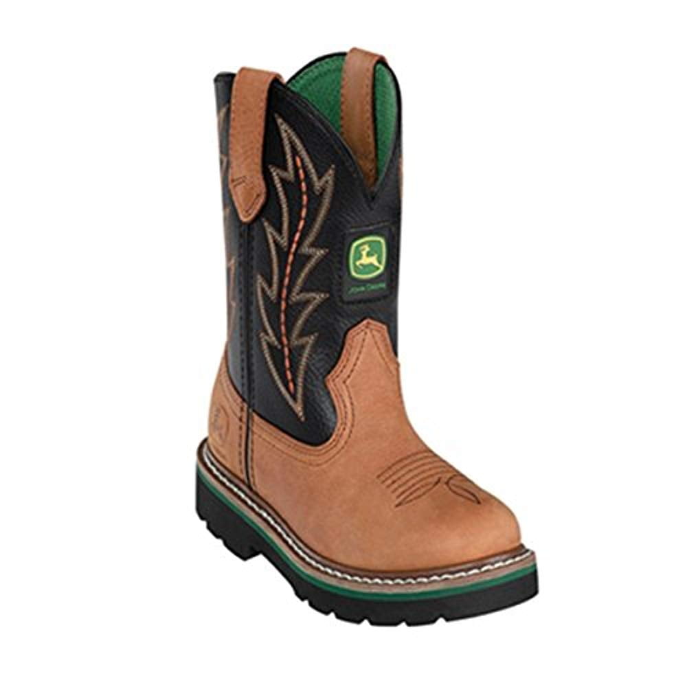 John Deere Toddler Kids Black Waterproof Boots 13.5 Walmart
