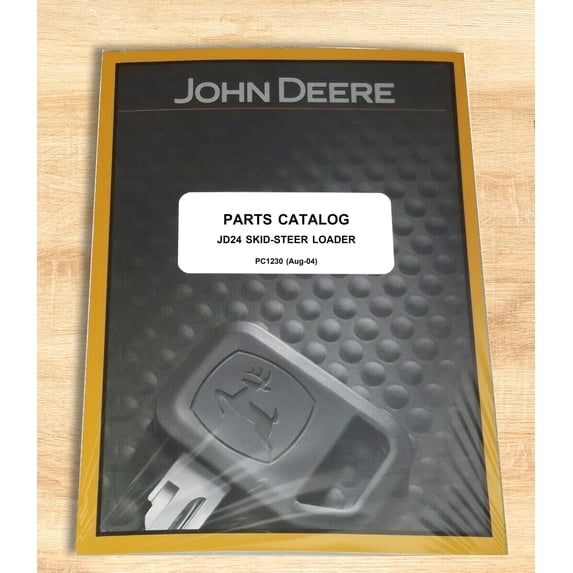 John Deere 24 Skid Steer Parts Catalog - Part Number # PC1230