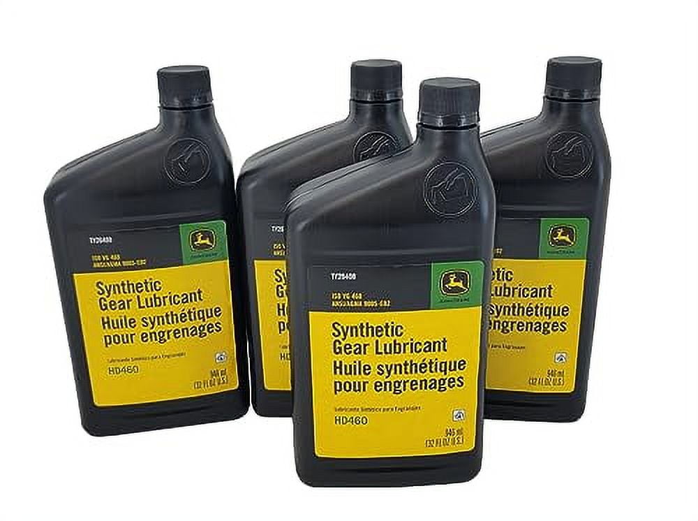 John Deere (4 PACK) Original Equipment Synthetic Gear Lubricant