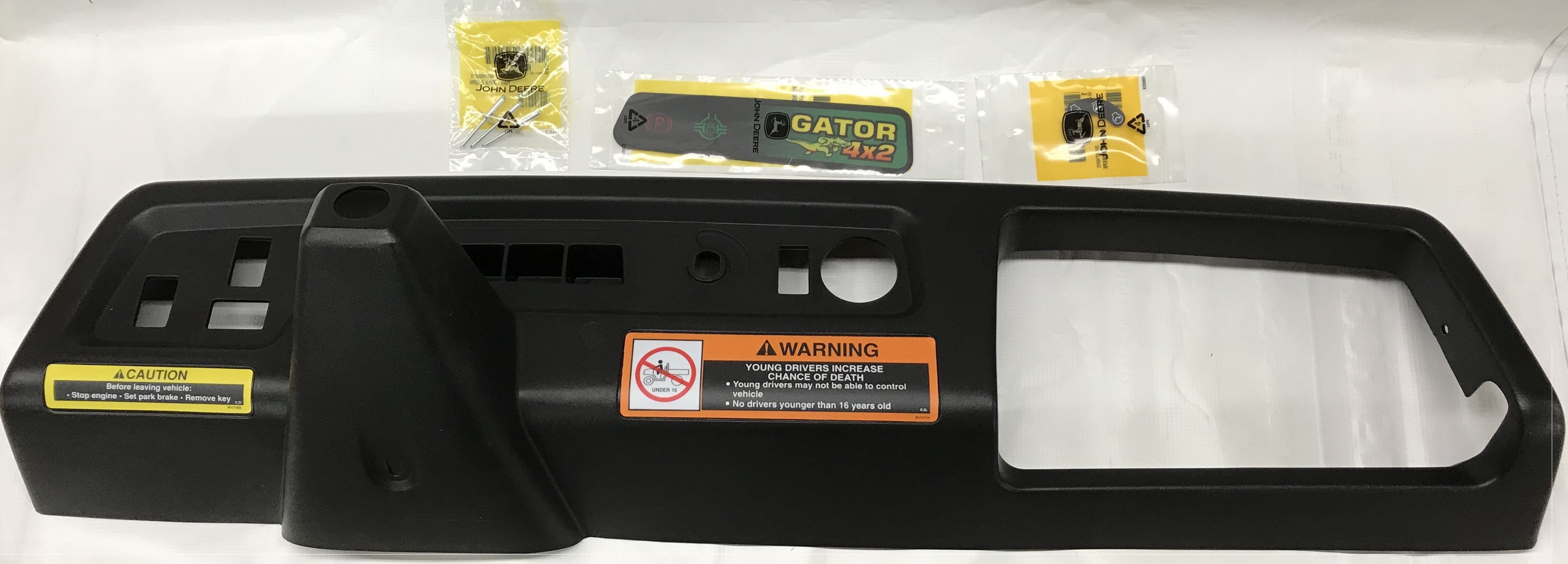 John Deere 4X2 Gator Dash With Indicator Light Cover Fits SN Above