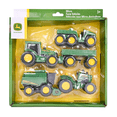 thumbnail image 1 of John Deere 5-Pack Micro Farm Vehicles with Moving Parts and Rolling Wheels, Children Ages 3+, 1 of 11