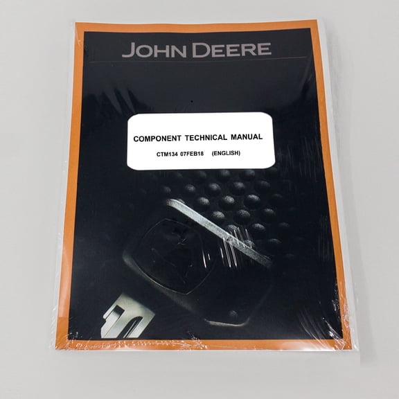 John Deere 6.8L 8.1L 6081 Diesel Engine Service Manual - Part Number # CTM134
