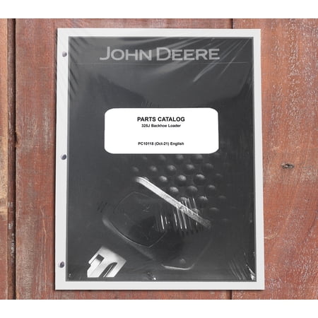 John Deere 710D Backhoe Loader Parts Catalog - Part Number # PC10118