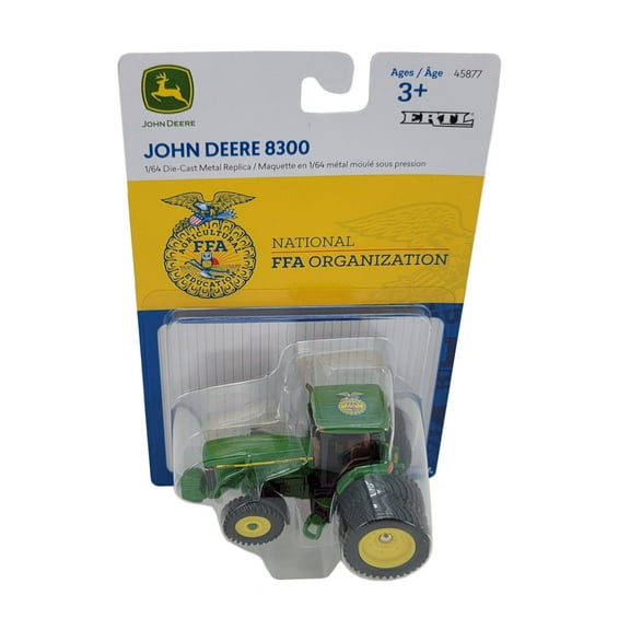 John Deere 8300 with FFA Logo Tractor Play Vehicle, 3+ Yrs, 3.5" x 2.5" x 2"