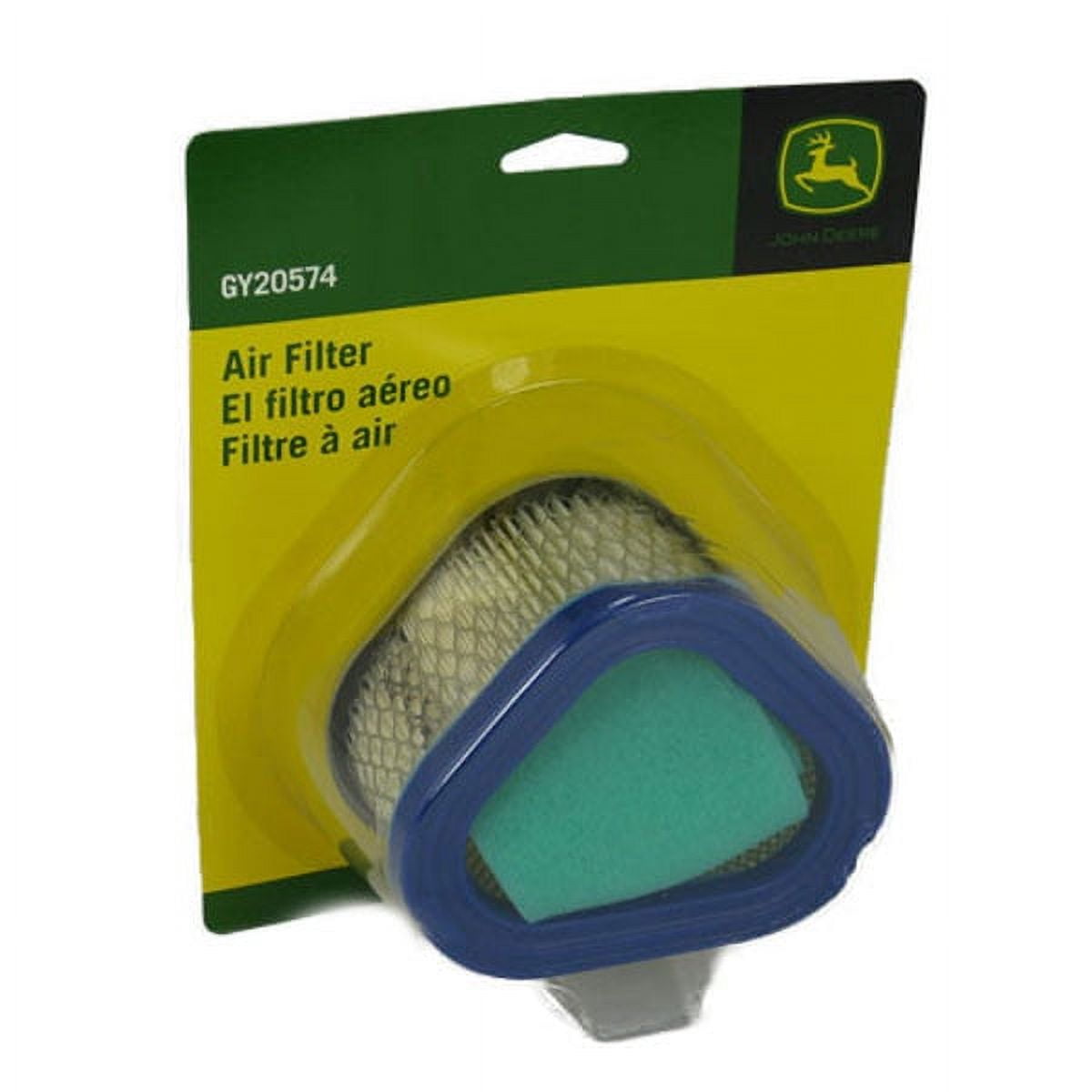 John Deere GY20574 Air Filter Kit for Lawn Mower Tractor