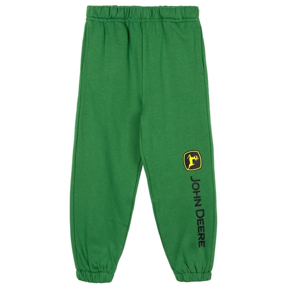 John Deere Big Boys' Fleece Jogger Pants Kelly Green