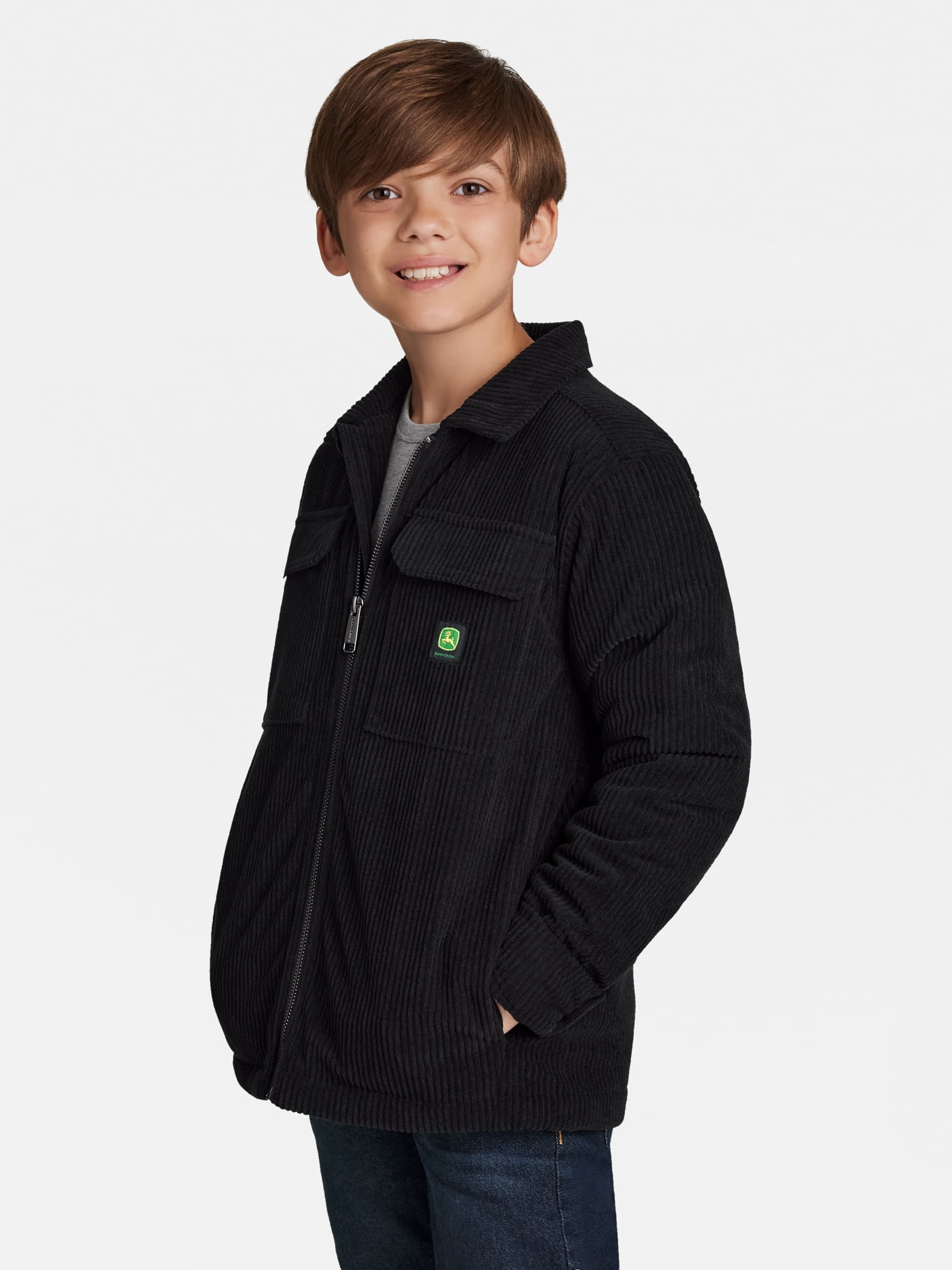 John Deere Boy's Corduroy Tractor Jacket, Sizes 4 - 16