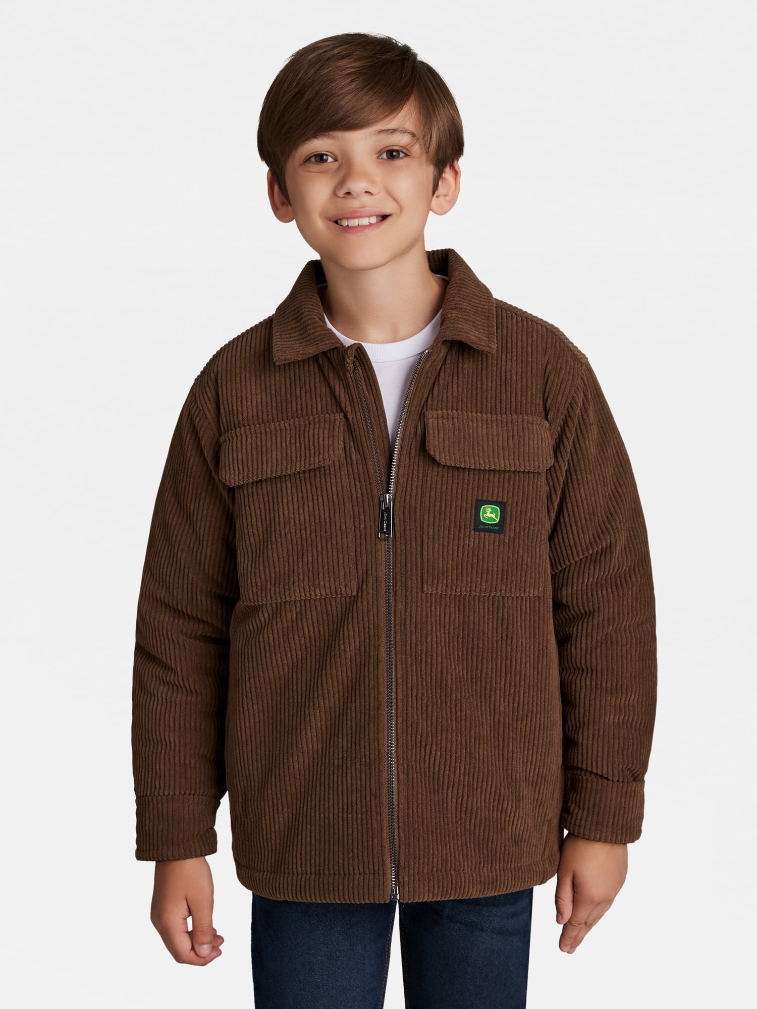 John Deere Boy's Corduroy Tractor Jacket, Sizes 4 - 16