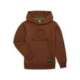 thumbnail image 1 of John Deere Boy's Embossed Fleece Graphic Pullover Hoodie, Carafe, Sizes 4-18, 1 of 3