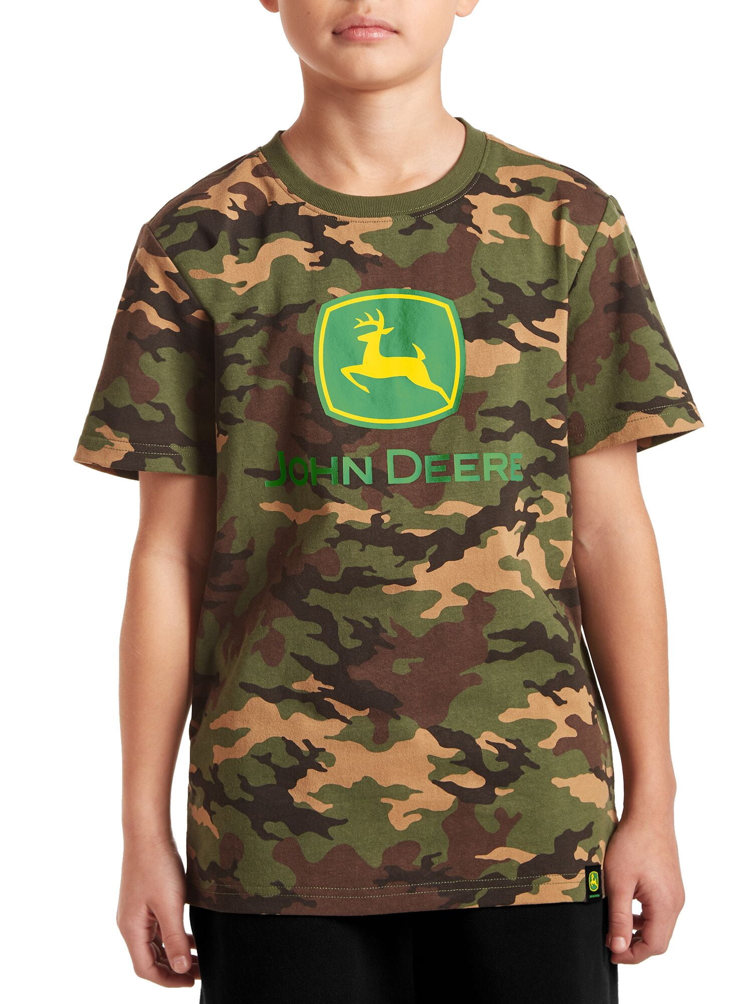 John Deere Boy's Short Sleeve Graphic Crewneck T-Shirt, Sizes 4/5 - 18