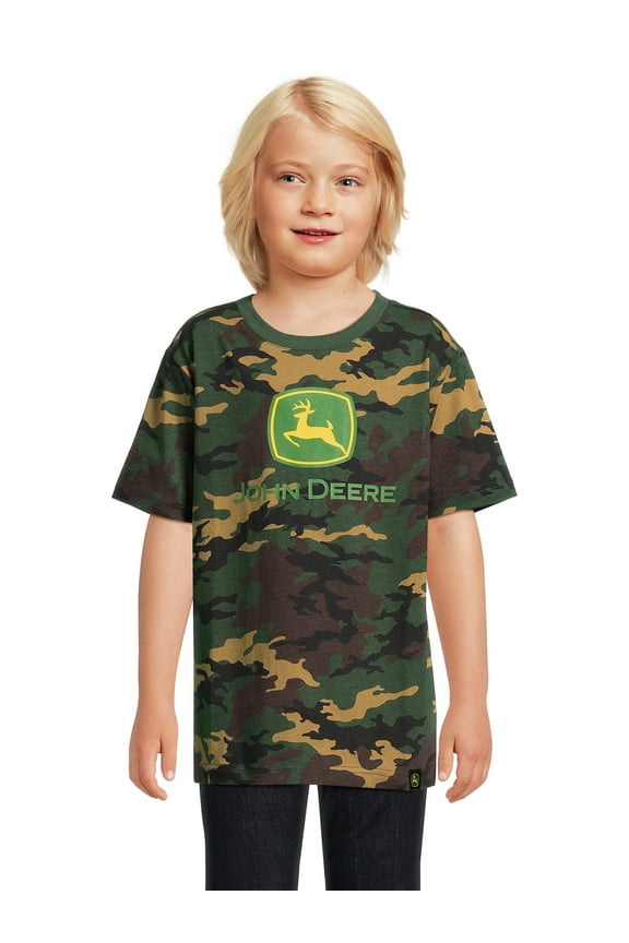 Boys' Crew Neck Short Sleeve T-Shirt, Sizes 4-16