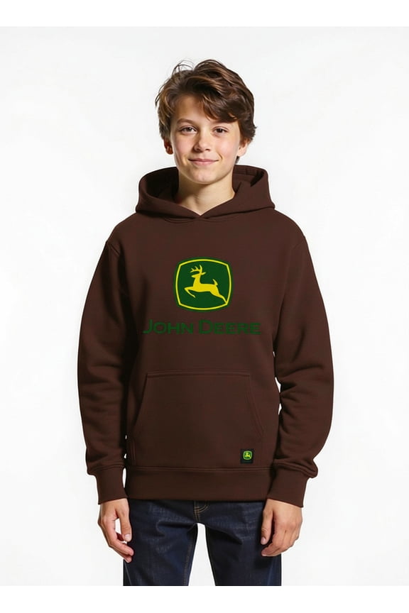 Boys Core Fleece Hoodie, Size 4-18