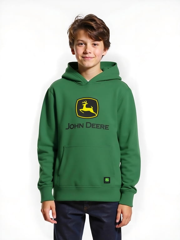 Boys Graphic Fleece Long Sleeve Hoodie, Sizes 4-18
