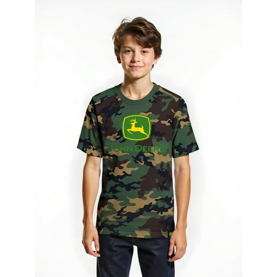 John Deere Boys Graphic Short Sleeve Tee, Sizes 4-18