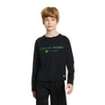 thumbnail image 1 of John Deere Boys Long Sleeve Rash Guard Shirt, 1 of 7