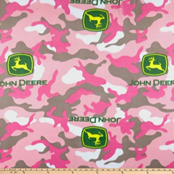 John Deere Fleece Fabric
