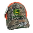 thumbnail image 1 of John Deere Camo Twill/Orange Mesh Hat/Cap - LP83143, 1 of 6