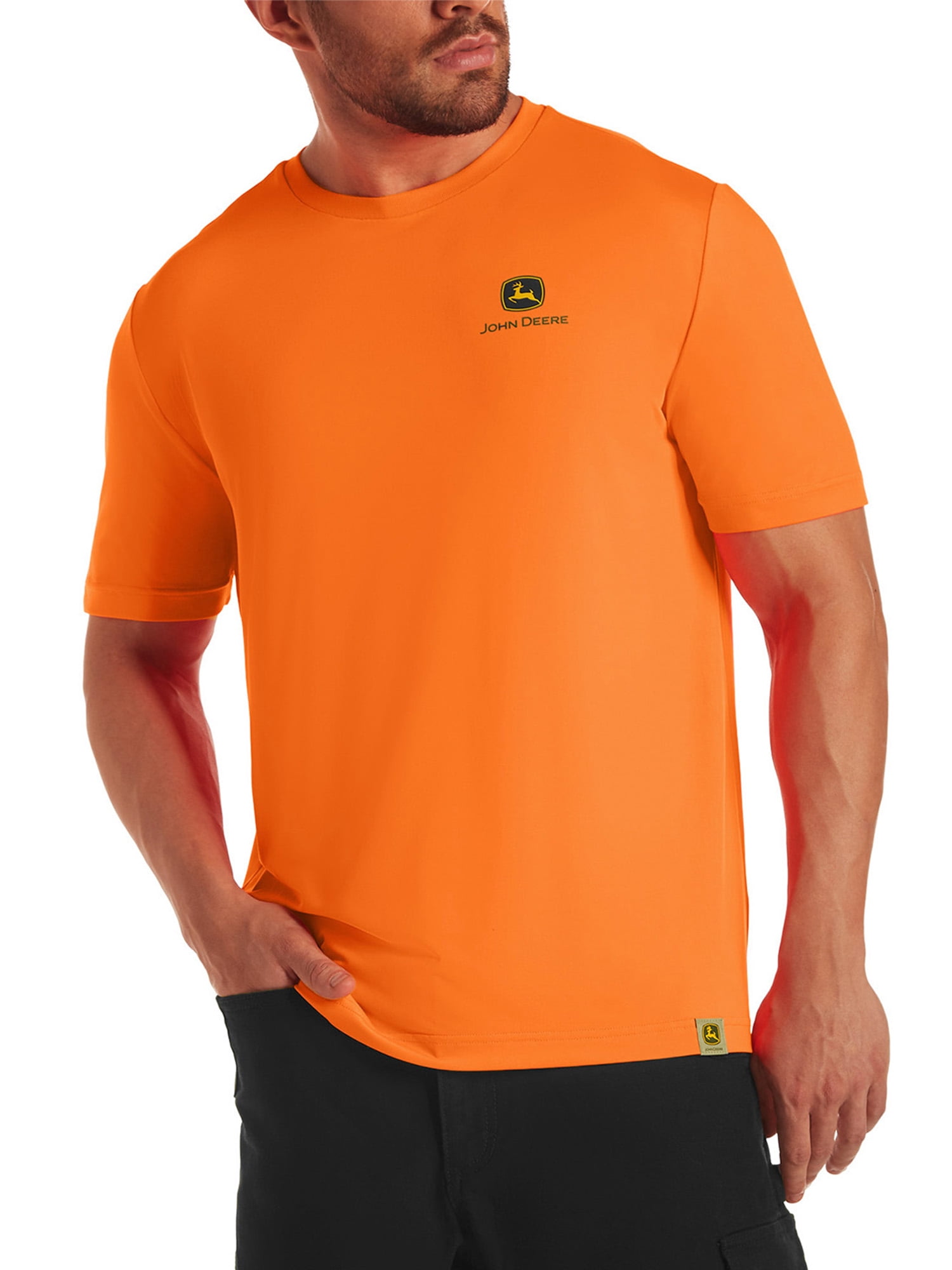 John Deere Chillwick™ Cooling Poly Logo Tee, Sizes S-3XL