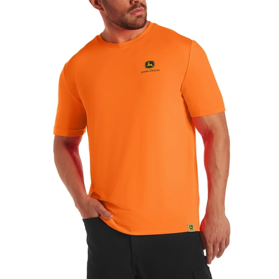 John Deere Chillwick™ Cooling Poly Logo Tee, Sizes S-3XL