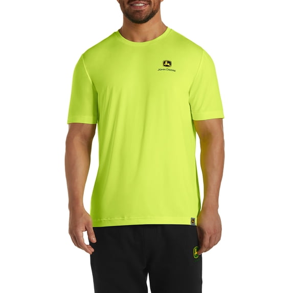 John Deere Chillwick™ Cooling Poly Logo Tee, Sizes S-3XL