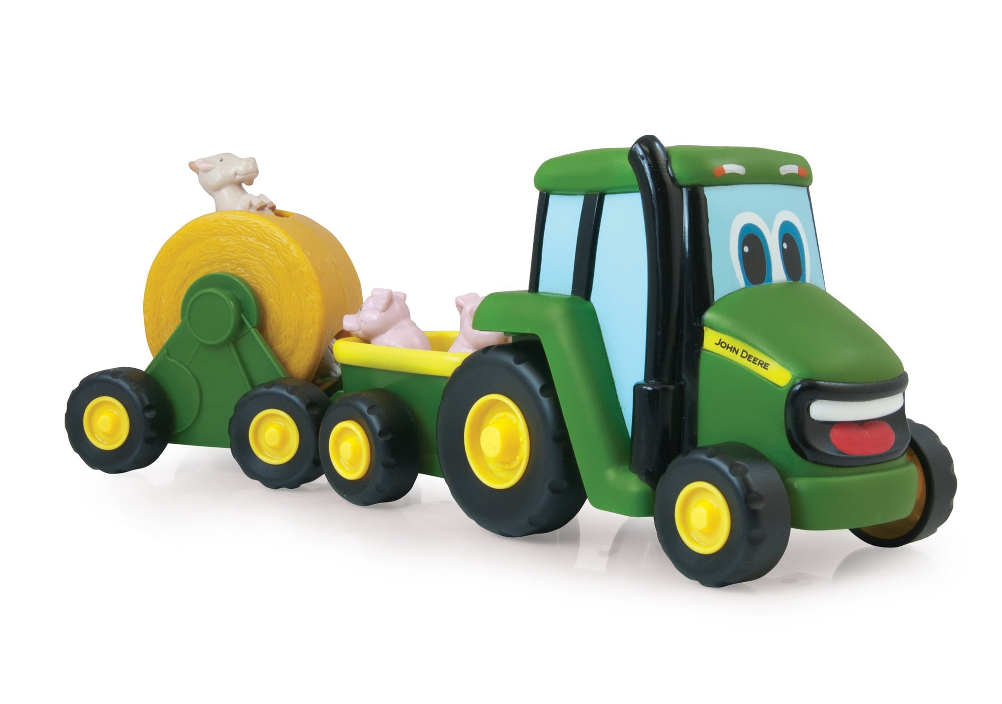 John Deere County Fair Caravan Toddler Toy, Tractor Toy - Featuring Lights, Music and Animal Sounds