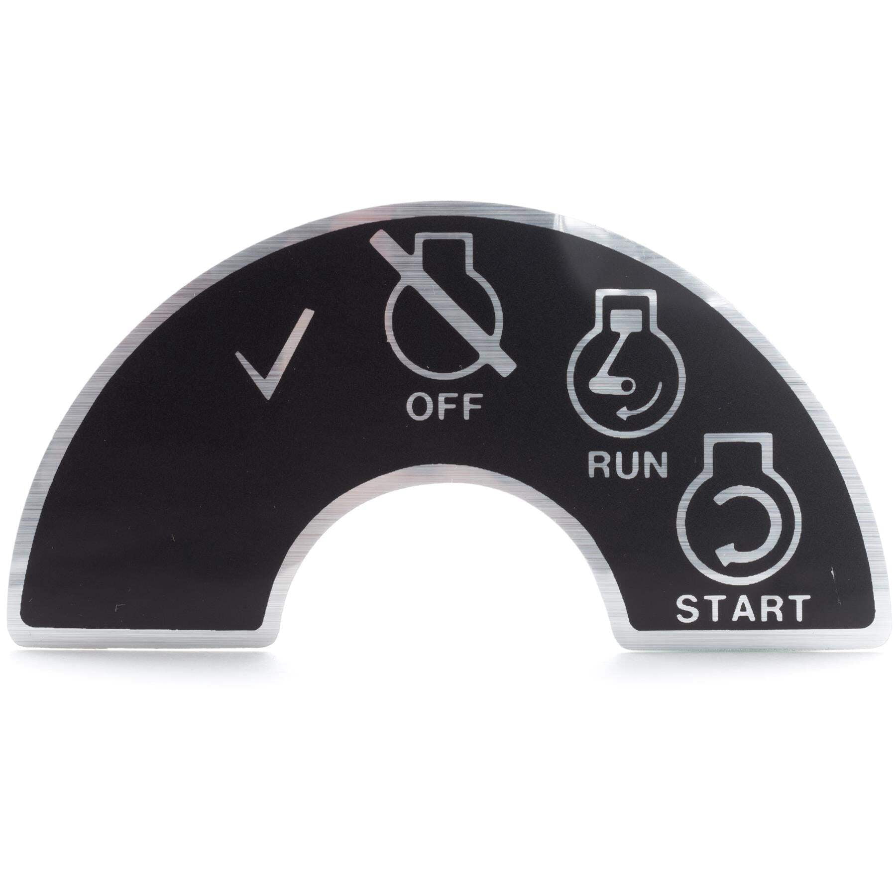 John Deere Key Position Decal – OEM Replacement Sticker M72033 For Tractors & Mowers