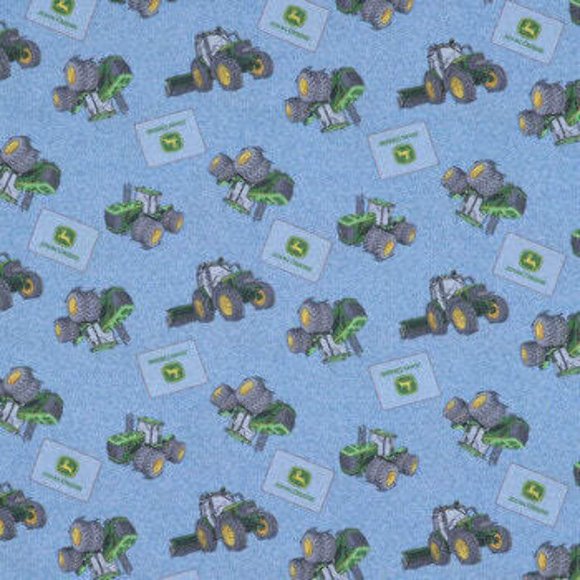 John Deere Fleece Fabric