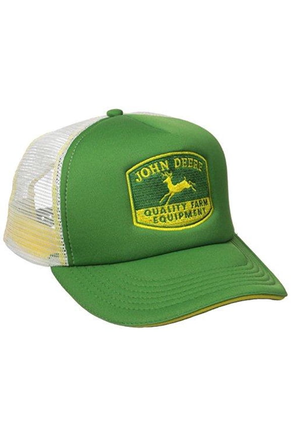 Men's Green Foam Front Hat / Cap with White Mesh Back - LP64484