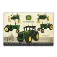 thumbnail image 1 of John Deere Farm Equipment Collage Metal Sign (18") - LP82985, 1 of 5