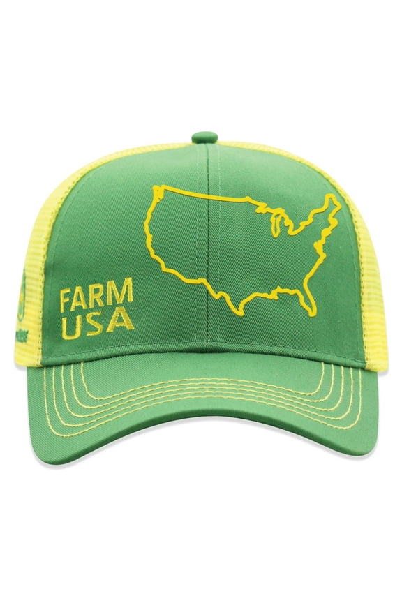"Farm USA" Pride Cap-Green and Yellow Hat/Cap - LP75989