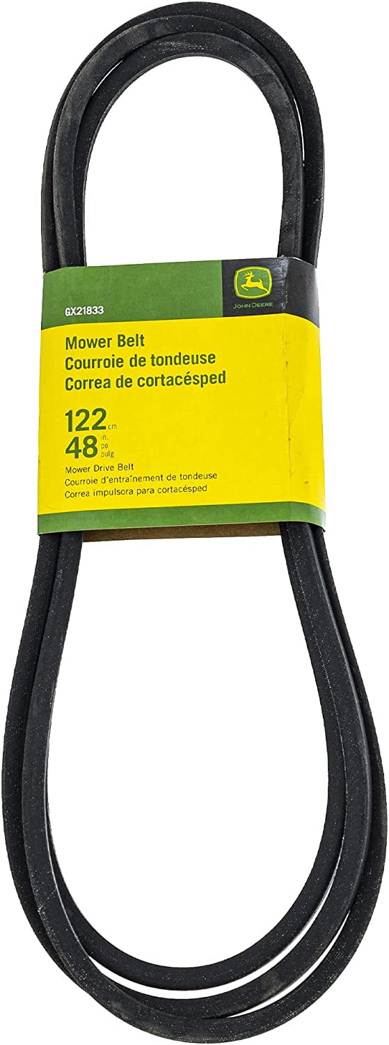 John Deere GX21833 Covered Deck Belt D140 D150 D160 L120 L145 L155 LA130 Z255 Z355 48 Decks Walmart