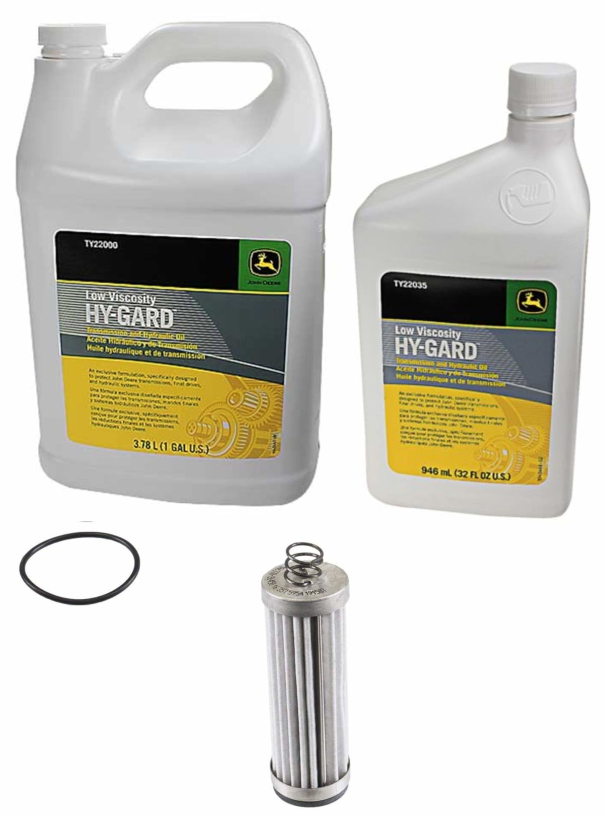John Deere GX255/GX325/GX335/GX345/GX355 Transmission Filter/Oil Kit