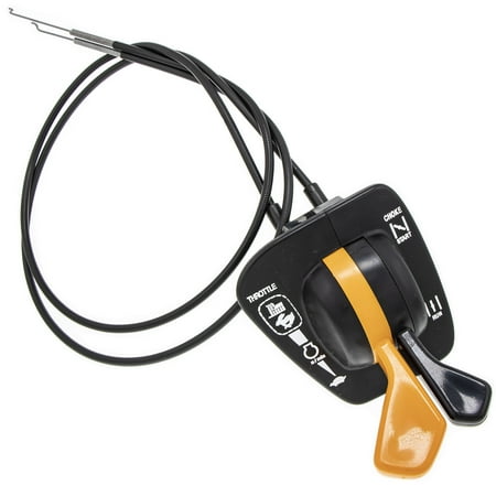 John Deere GY20948 Throttle and Choke Cable 125 X140 LA120 LA130 LA140 LA150