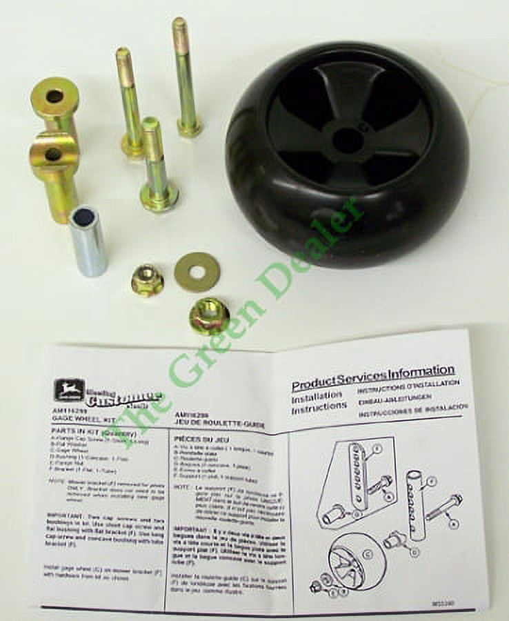 John Deere Gauge Wheel Kit AM133602