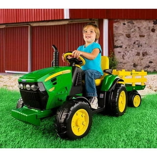 John deere power wheels tractor with trailer store