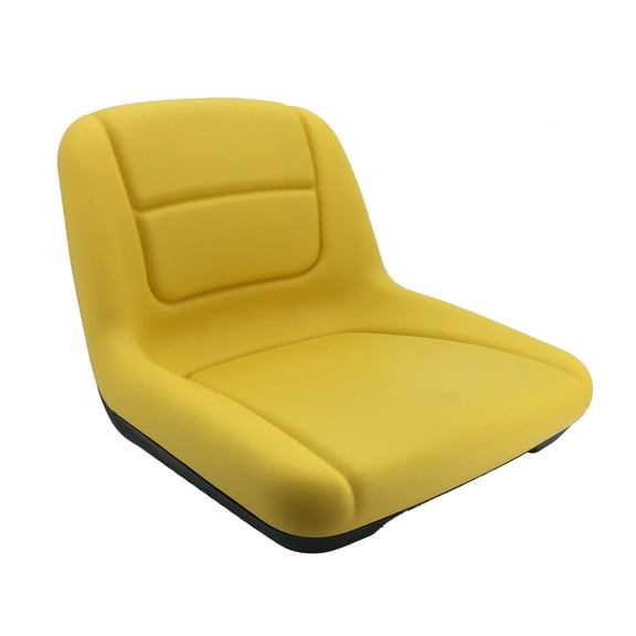 John Deere High Back Seat Assembly AUC11476 Automotive Seats, Yellow, 12 lb