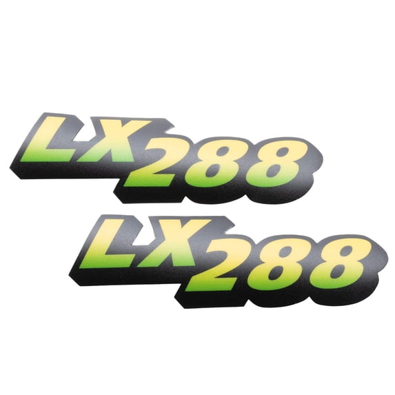 John Deere Hood Decal Set - M126054 - LX288 - Serial #s Below 060001