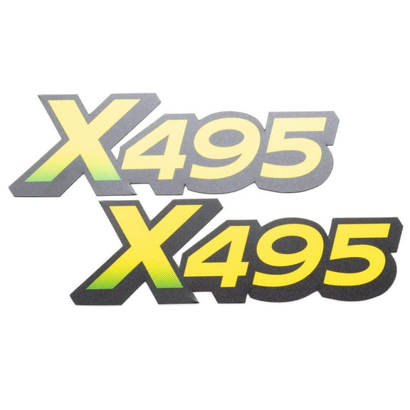 John Deere Hood Decal Set - M143411 - X495