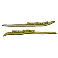 thumbnail image 1 of John Deere Hood Trim Decals X465 X475 X485 X495 X575 X585 X595 M130672 M130673, 1 of 2