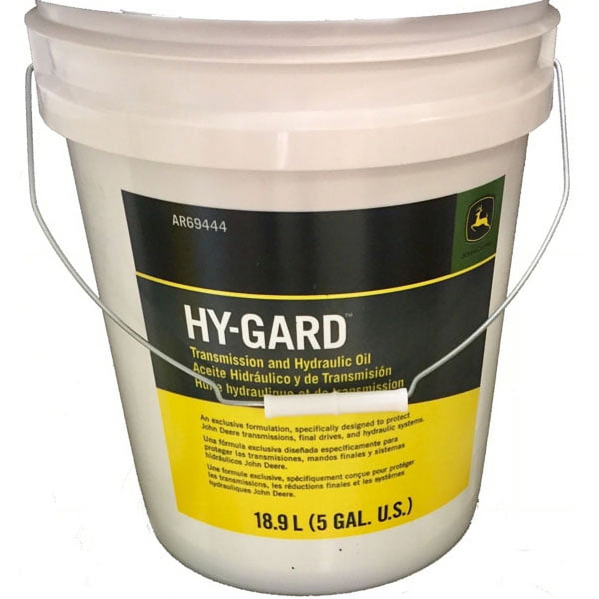 John Deere 5 Gallon Hy-Gard Transmission and Hydraulic Oil Bucket