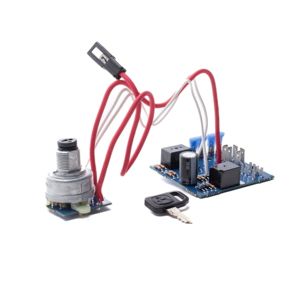 John Deere Ignition Module & Key - AM124137 AM131841 - 345 - Serial #s Below 070001