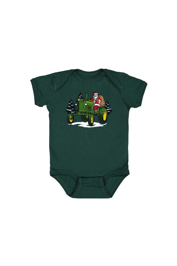 Infant Christmas Santa Bodysuit - 6M
