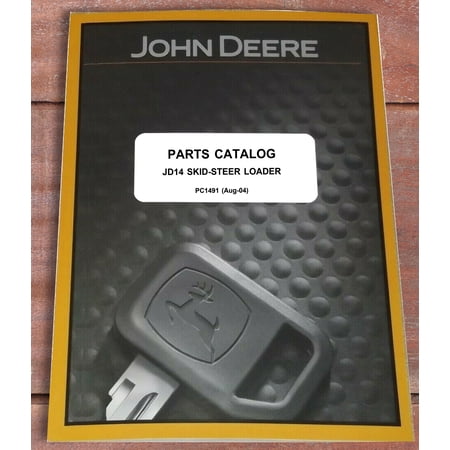 John Deere JD14 Skid Steer Parts Catalog - Part Number # PC1491