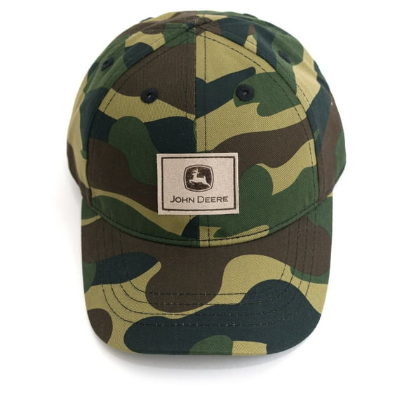 John Deere Toddler Boys' Strapback Baseball Cap Forest Camo