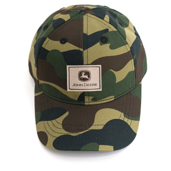 John Deere Toddler Boys' Strapback Baseball Cap Forest Camo